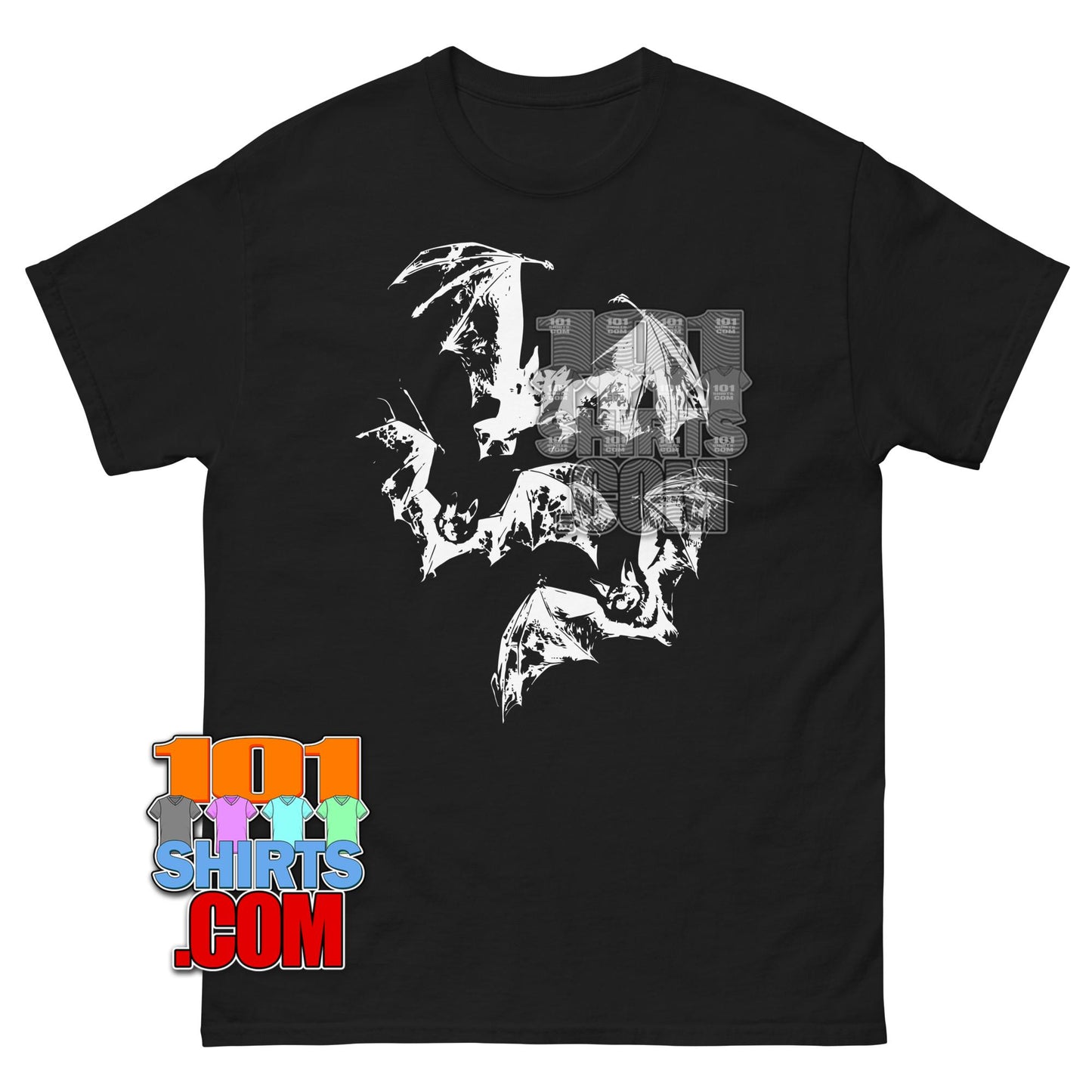 Spooky Halloween Bats T-Shirt - Creepy Night Fun Tee