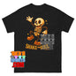 Dancing Skeleton T-Shirt Shake Your Soul Retro Cartoon Vintage Gift Tee