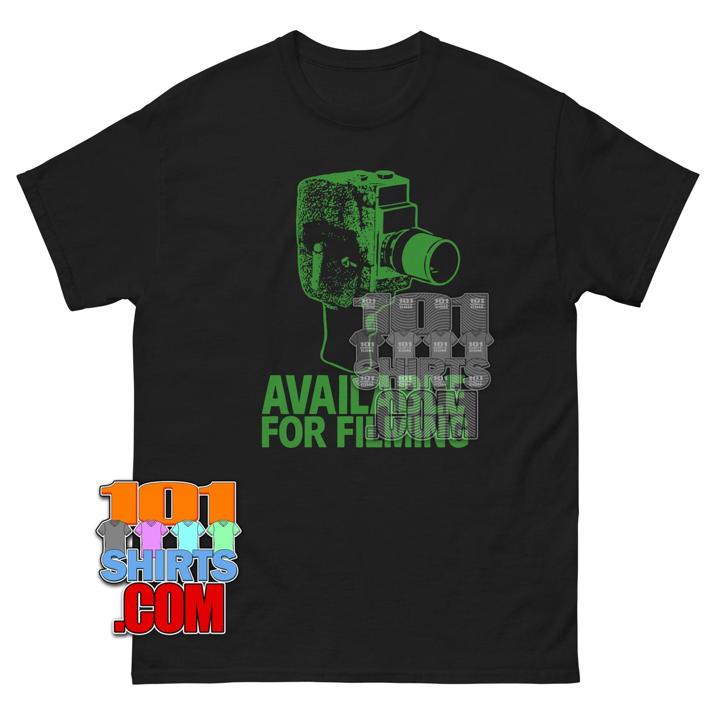 Austin & Ally TV Series Dez Calum Worthy Available Filming Camera T-Shirt