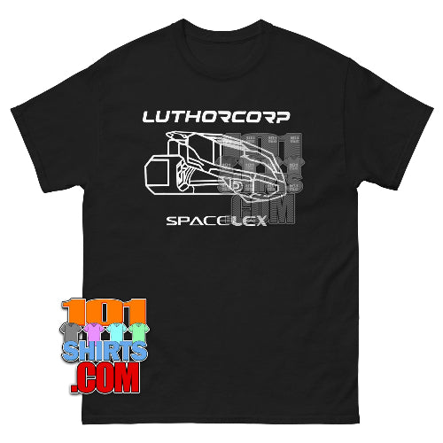 Superman Movie 2025 Luthercorp Spacelex Logo T-Shirt