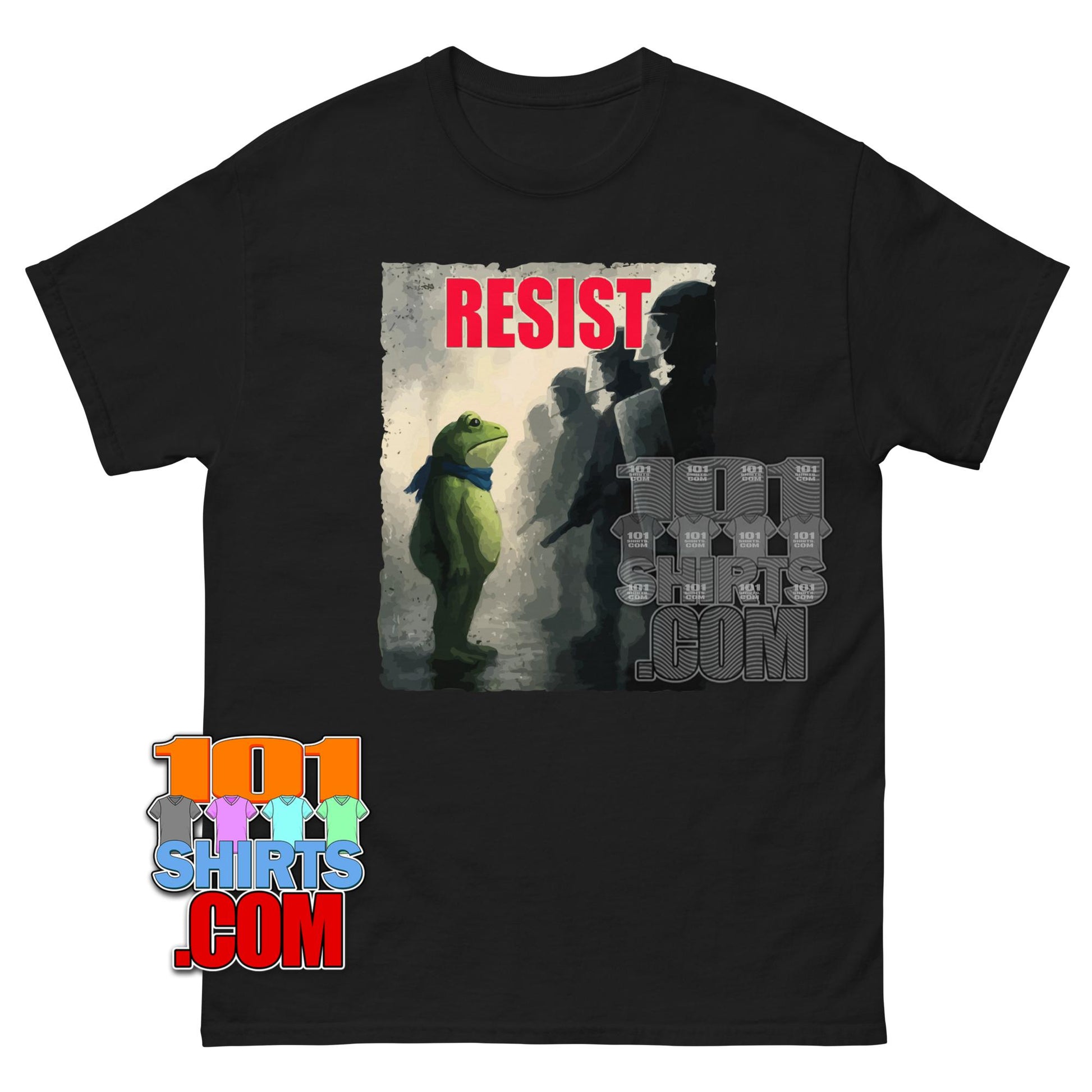 Portland Frog Resist Protest T-Shirt