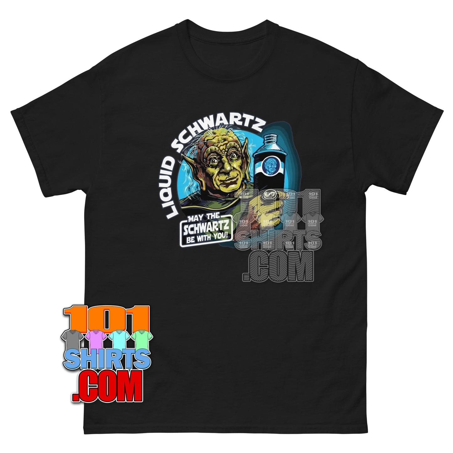 Spaceballs Movie Liquid Schwartz May The Schwartz Be With You T-Shirt