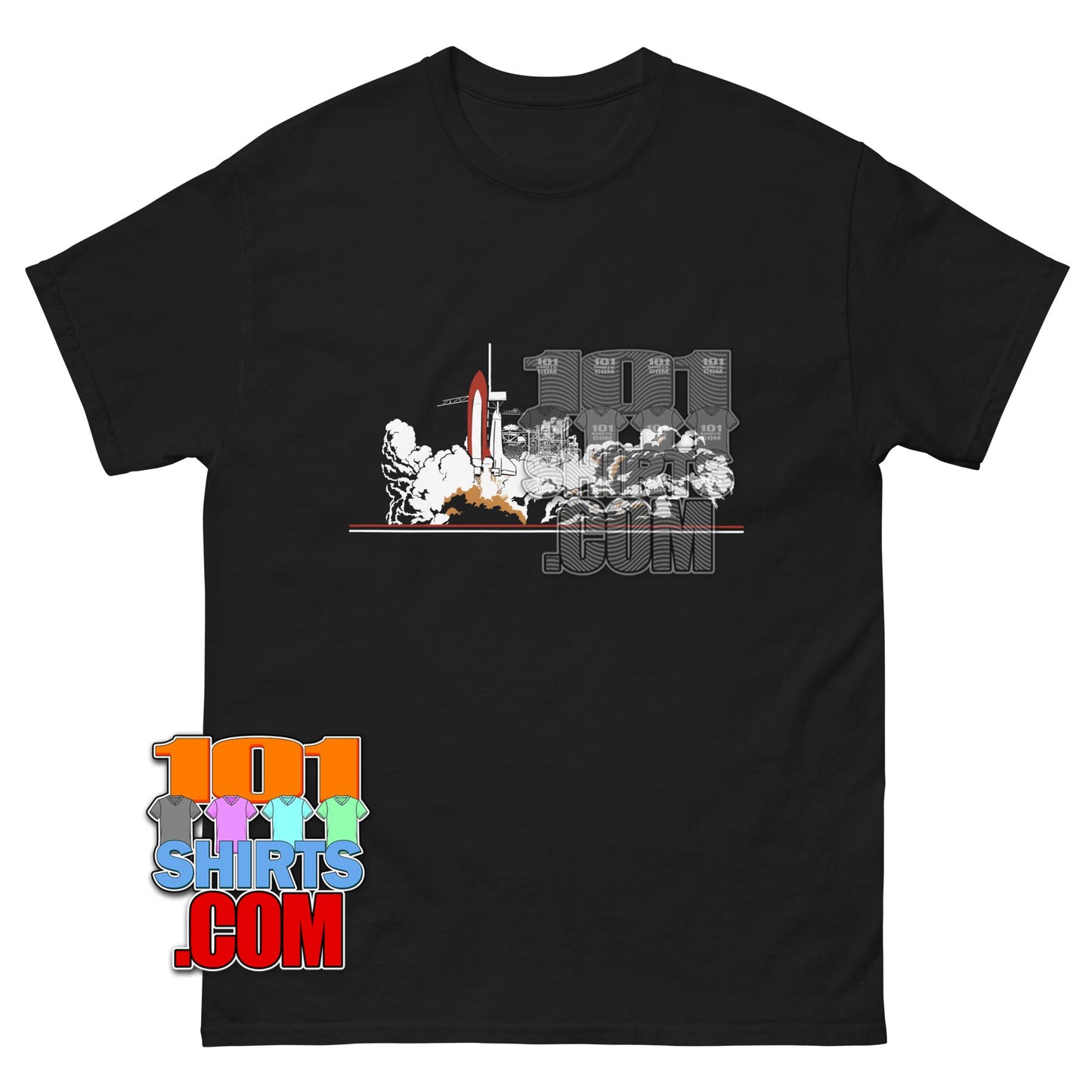 The Big Bang Theory Space Shuttle Start Sheldon Cooper T-Shirt