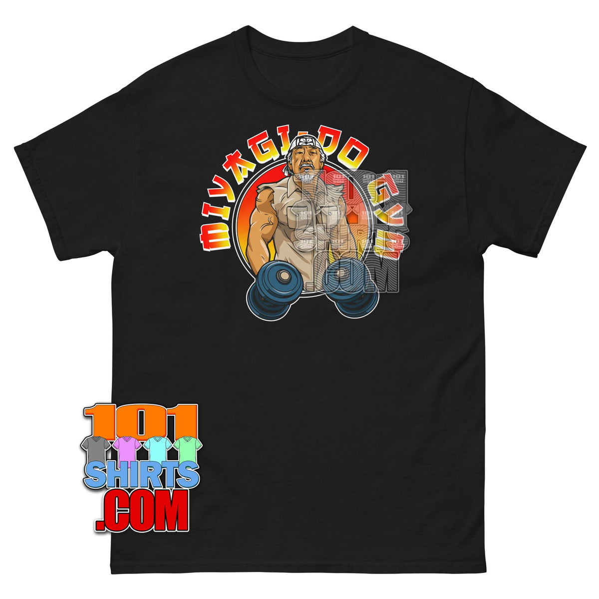 Miyagi Do Gym T-Shirt Cobra Kai Karate Kid Workout Fitness Tee