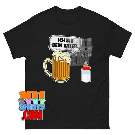 Ich bin dein Vater Bier Babyflasche Lustiges Papa Geschenk T-Shirt