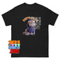 Funny Ice Hockey Cat T-Shirt Lets Play Sports Graphic Tee