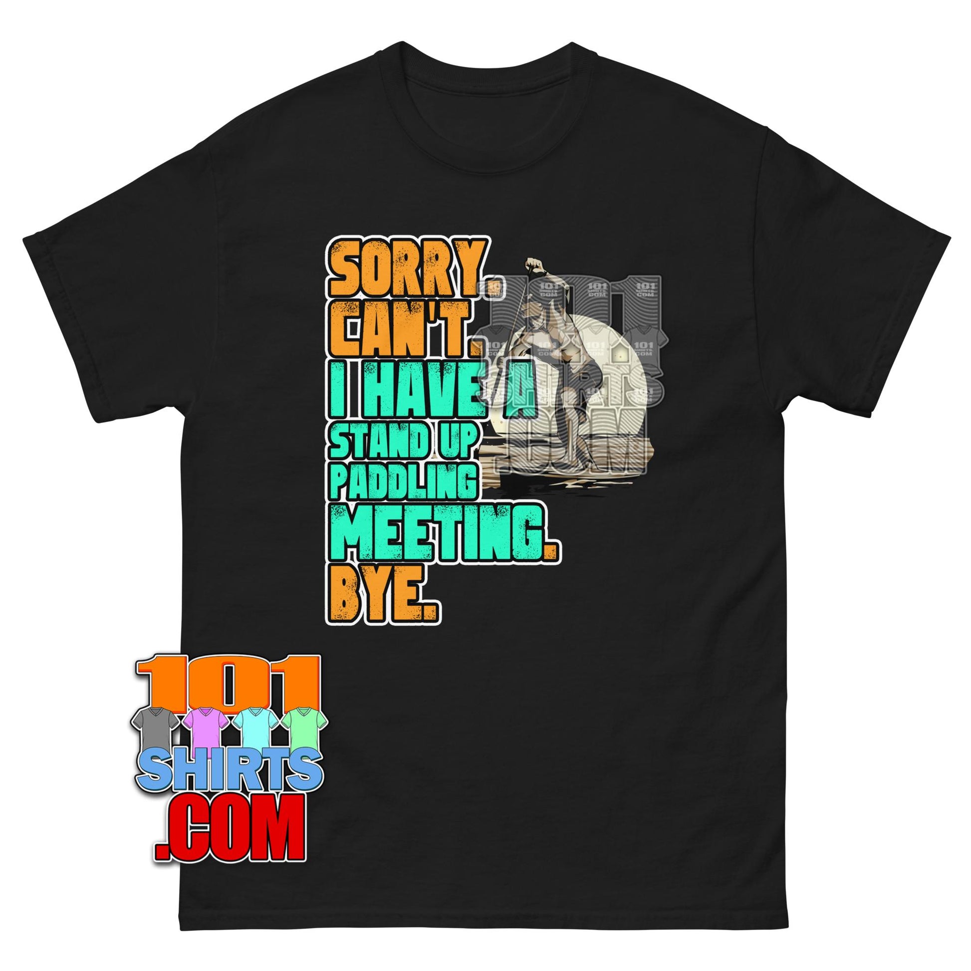 Funny Stand Up Paddling Meeting SUP Water Sports Summer T-Shirt