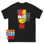 The Simpsons Cartoon TV Show Bart David Bowie T-Shirt