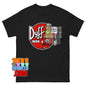 The Simpsons Cartoon TV Show Funny Duff Beer Commercial Tee.
