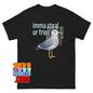 Imma Steal Ur Fries T-Shirt Funny Seagull Beach Graphic Tee