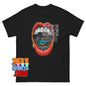 Surreal Turntable Mouth T-Shirt Vinyl Record DJ Music Graphic Tee