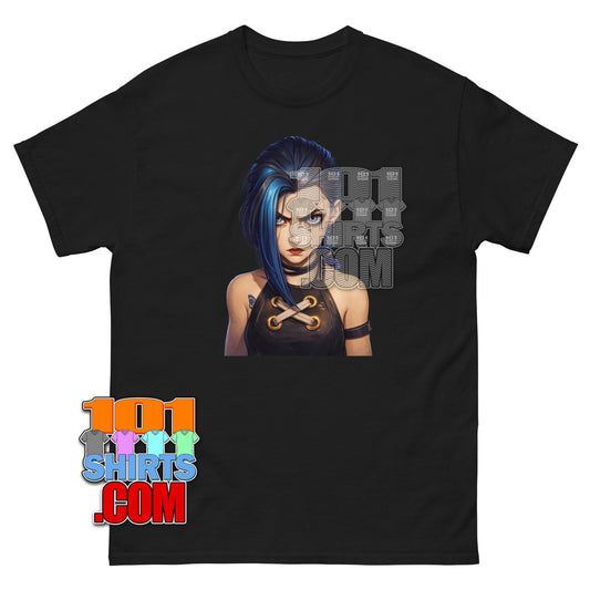 Arcane Jinx T-Shirt League of Legends Powder Series Tee