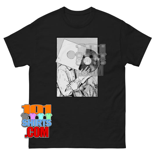 Vinyl Records Lovers Kiss Aesthetic Retro Music Graphic T-Shirt