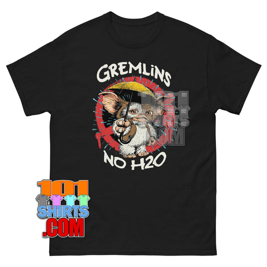 Gremlins Gizmo No H2O Retro Movie Graphic T-Shirt