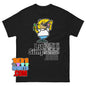 Homer Simpson Little Caesars Pizza Donut Funny Mashup T-Shirt