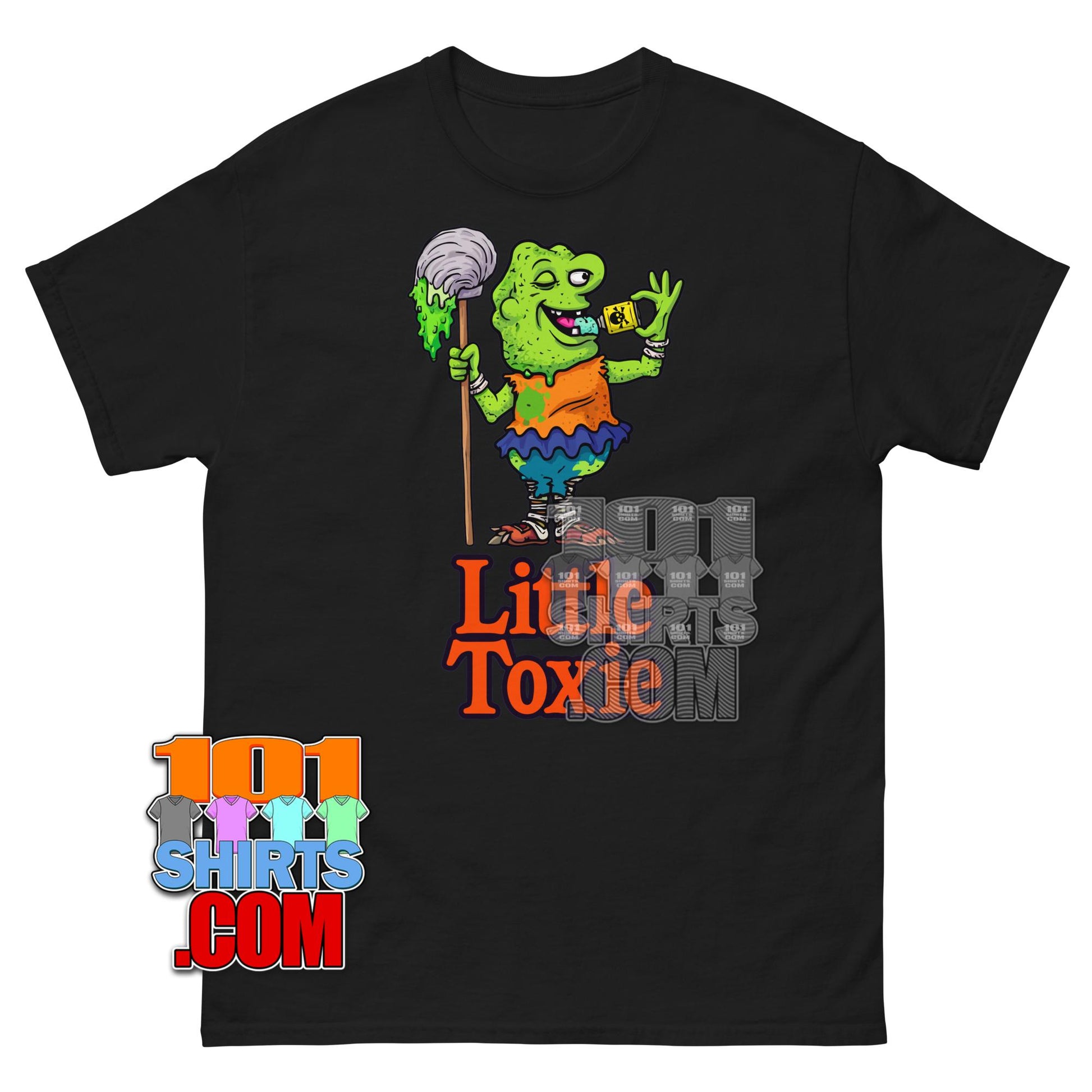 The Toxic Avenger Little Caesars Pizza Funny Little Toxie T-Shirt