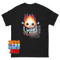 I Want to Burn Things T-Shirt Funny Kawaii Fire Flame Graphic Tee