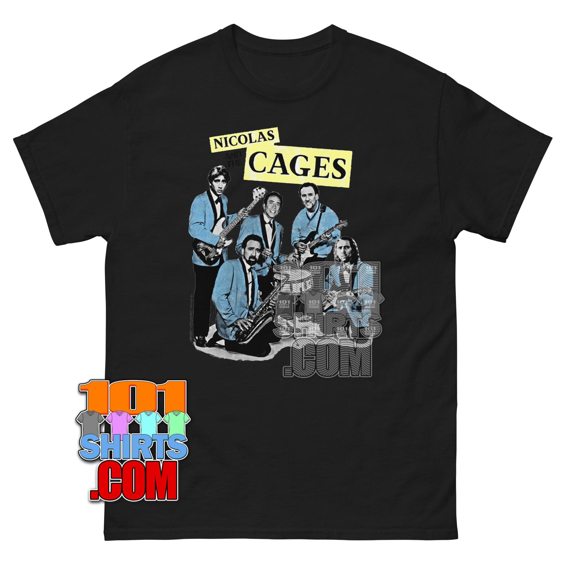 Nicolas Cage Band Tee Nicolas and the Cages T-Shirt