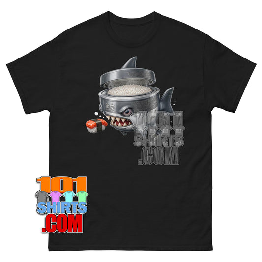 Shark Muscle Ricecooker Japanese Anime Art Kawaii Child's Tee