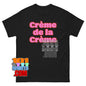 Creme de la Creme Burgundy Typography Graphic Tee T Shirt