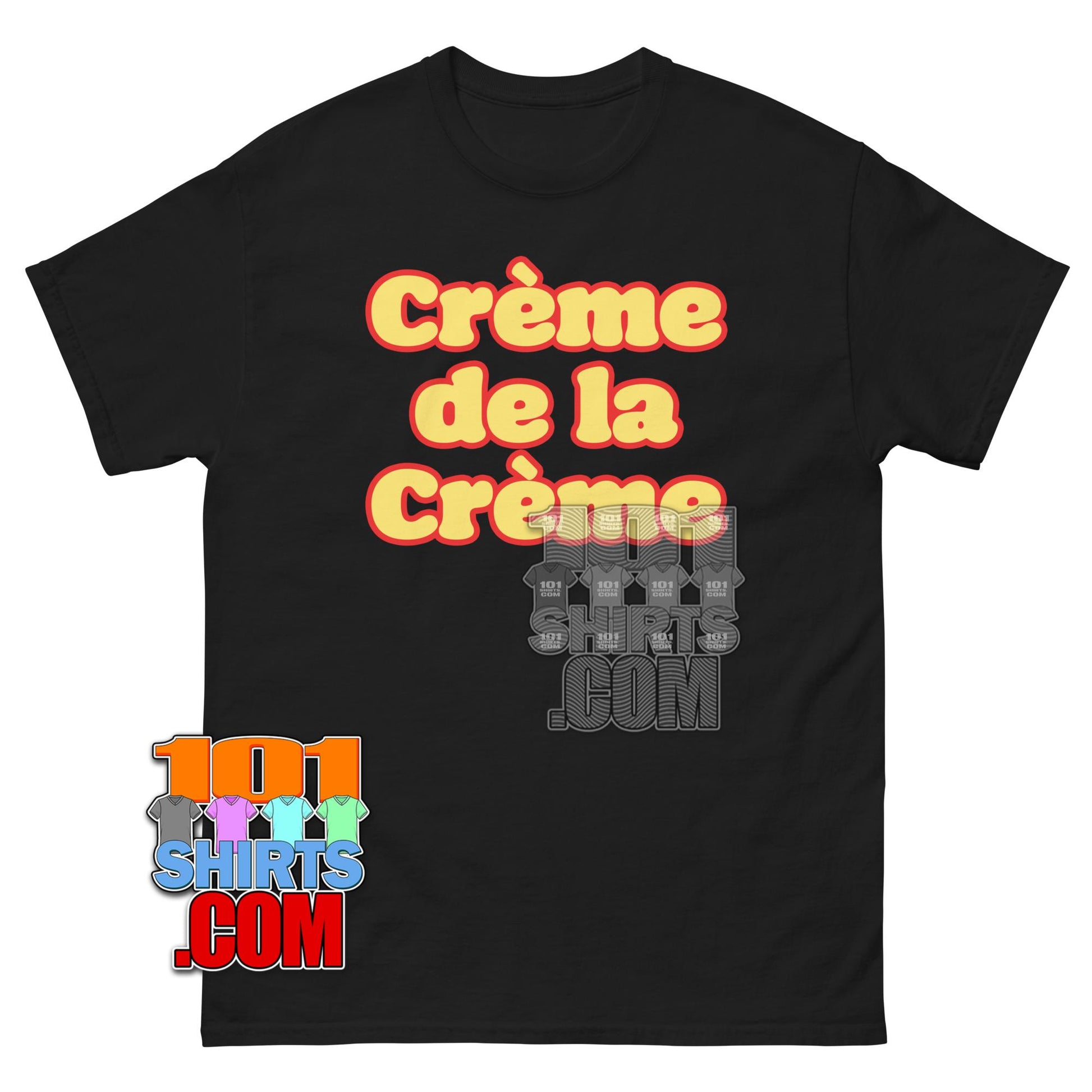 Creme de la Creme Typography Graphic Tee T Shirt