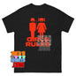 Girls Rules Red Aesthetic Feminist Funny Graphic Tee T Shirt