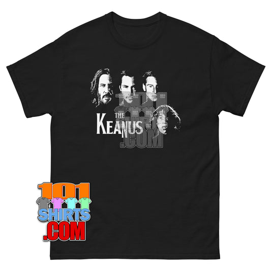 Keanu Reeves Funny Beatles Mashup Band T-Shirt