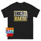 The Boys Season 4 Marvin Mother's Milk M.M. Eric B and Rakim Tee worn by Laz Alonso as Marvin T. Milk.
