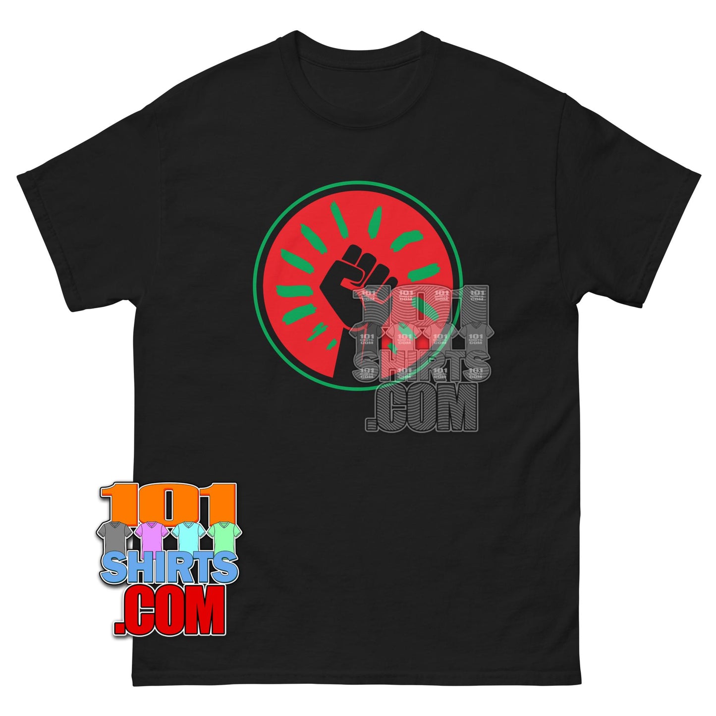The Boys Season 4 Marvin Mother's Milk M.M. Black Fist Logo T-Shirt