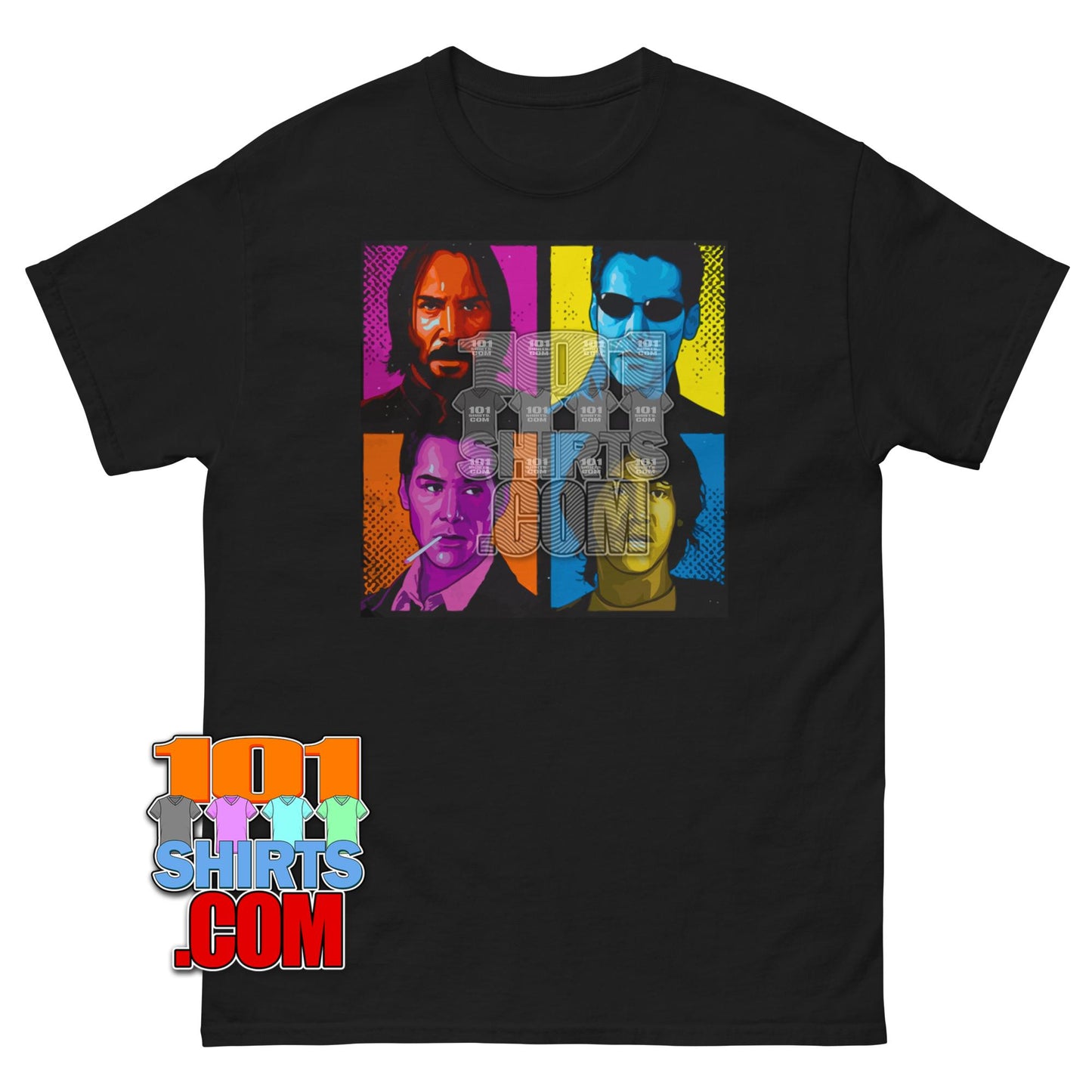 Keanu Reeves Movies Pop Art T-Shirt