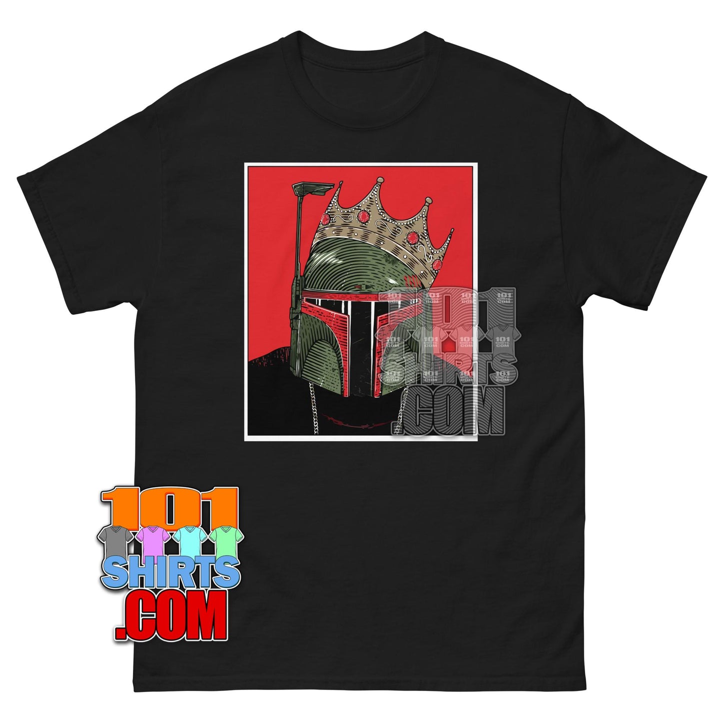 Mandalorian Star Wars The Notorious B.I.G. Mashup T-Shirt