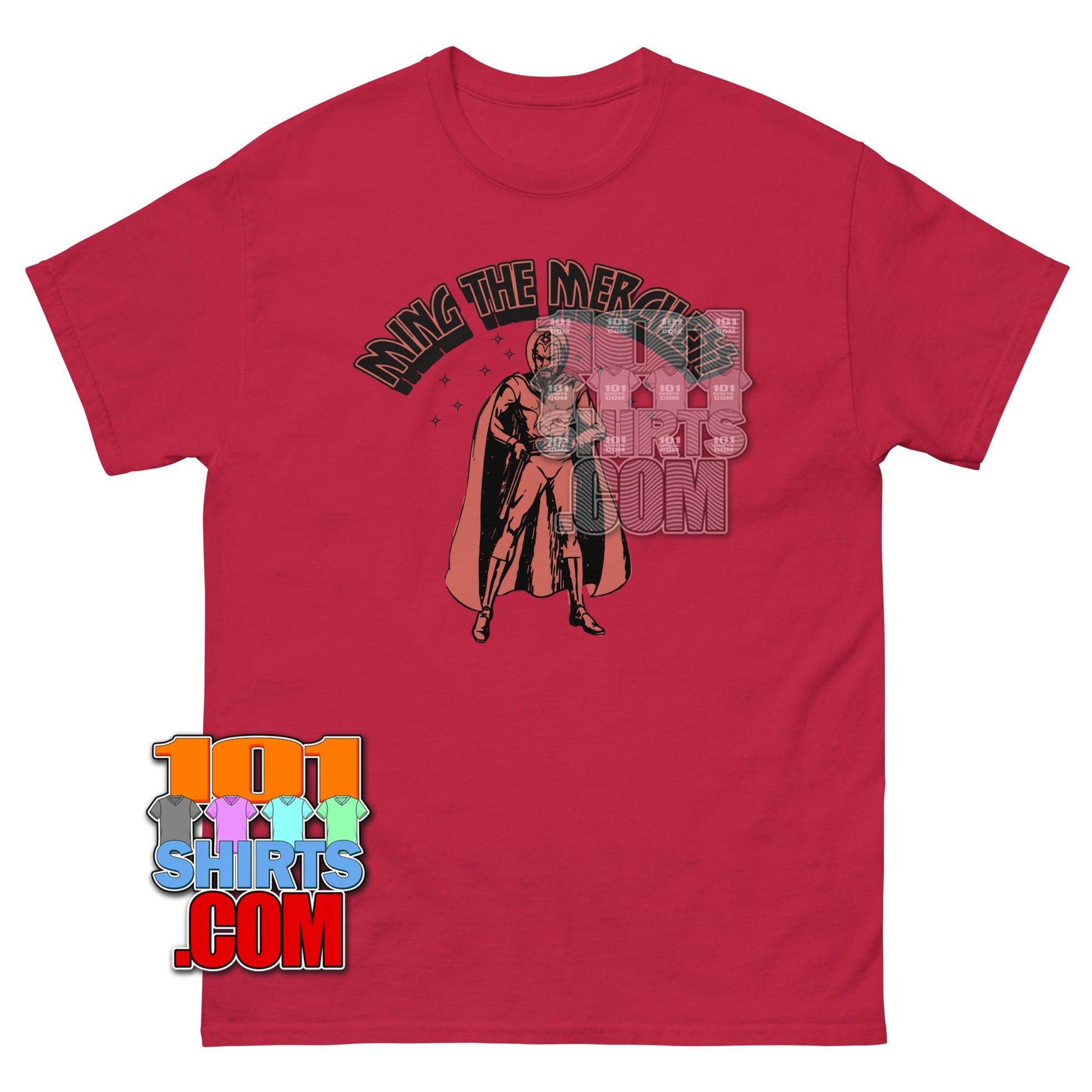 Paul Movie Flash Gordon Ming the Merciless Gollings Nick Frost Red T-Shirt