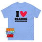 I Love Reading Schopenhauer T-Shirt Funny Philosophy Scholar Gift Tee