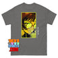 Kawaii Anime Girl T-Shirt Aesthetic Green Glasses Japanese Streetwear
