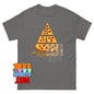 Funny Food Pyramid T-Shirt Sarcastic Junk Food Graphic Tee