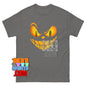 Scary Pumpkin Face T-Shirt Halloween Jack O Lantern Graphic Tee