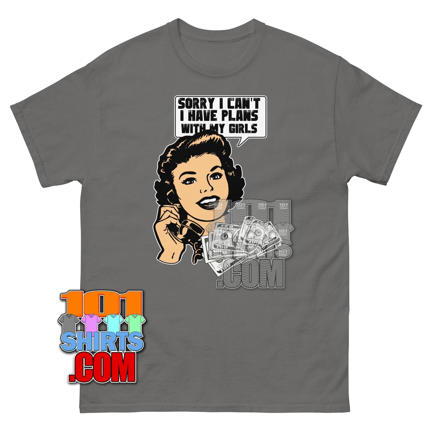 Funny Girls Trip T-Shirt Sorry I Have Plans With My Girls Squad Tee