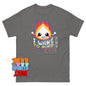 I Want to Burn Things T-Shirt Funny Kawaii Fire Flame Graphic Tee