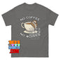 No Coffee No Workee Sloth T-Shirt Funny Caffeine Lover Graphic Tee