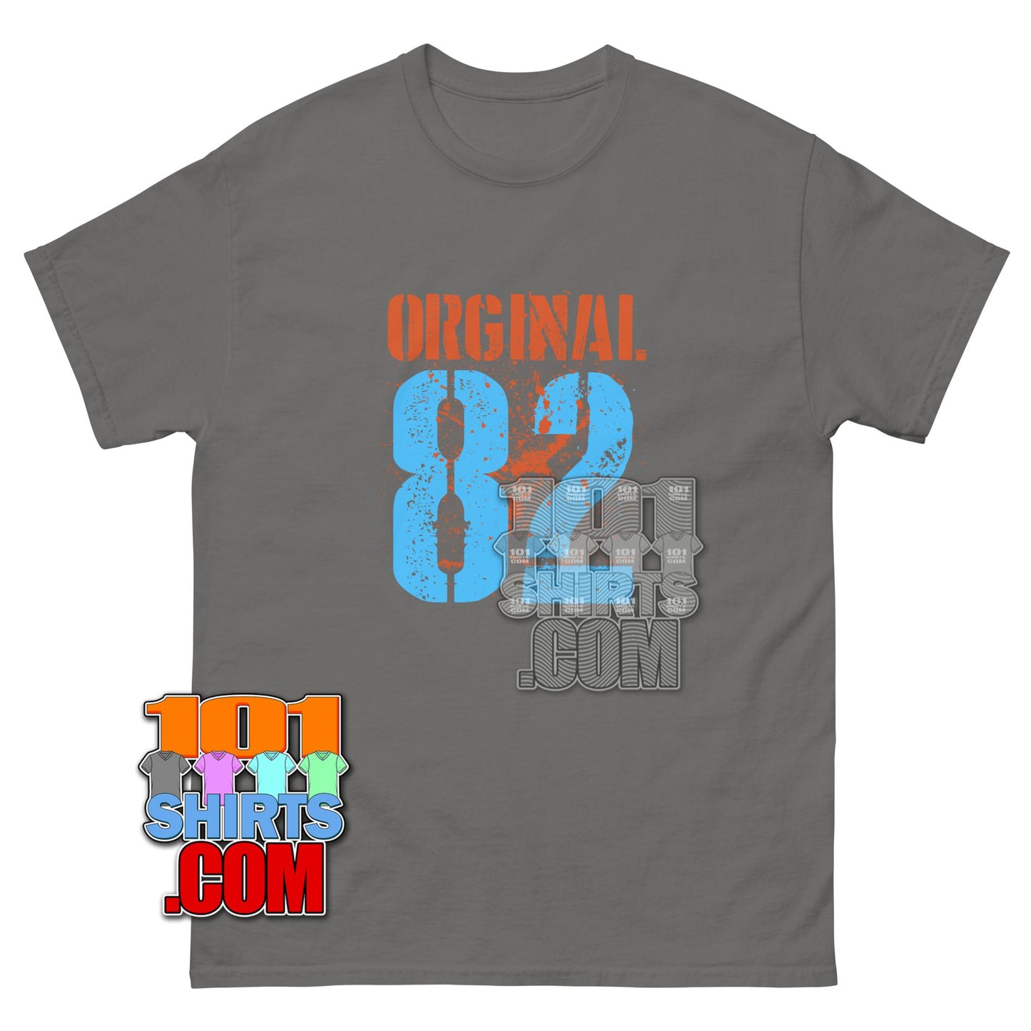 Original 1982 T-Shirt Vintage Birthday Gift Retro Year Graphic Tee