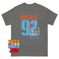 Original 1992 T-Shirt Vintage Birthday Gift Retro Year Graphic Tee
