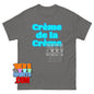 Creme de la Creme Y2K Light Blue Typography Graphic Tee T Shirt