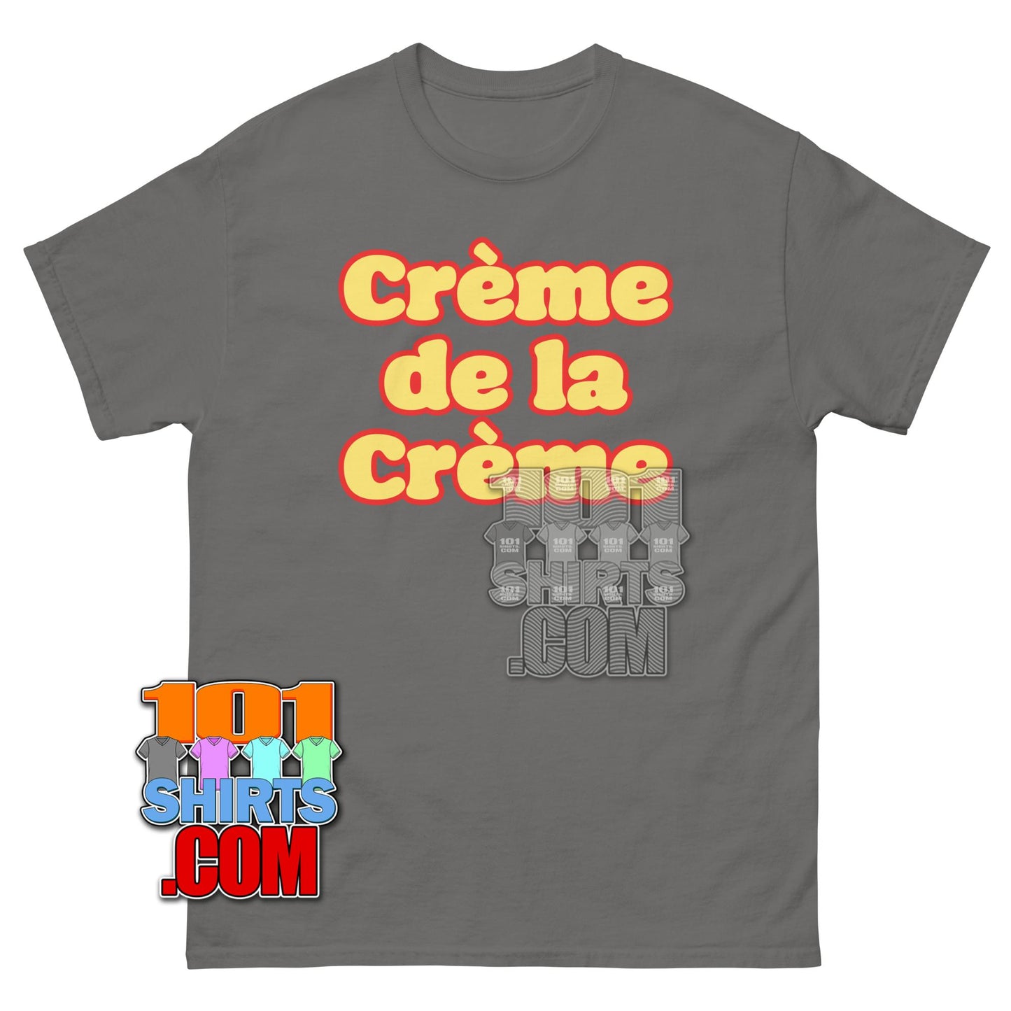 Creme de la Creme Typography Graphic Tee T Shirt