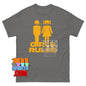 Girls Rules Yellow Aesthetic Feminist Funny Graphic Tee T Shirt