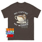 No Coffee No Workee Sloth T-Shirt Funny Caffeine Lover Graphic Tee