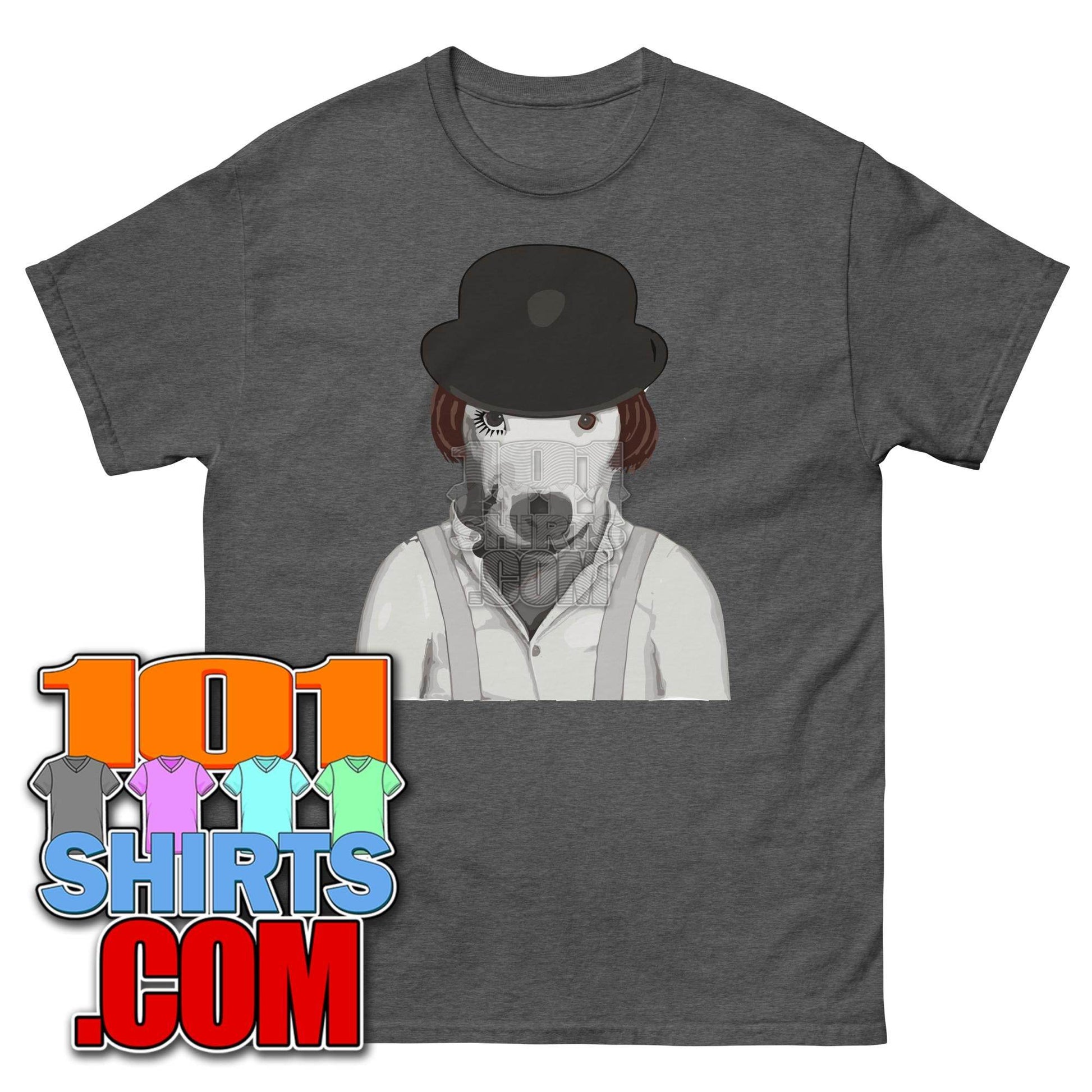 A Clockwork Orange Alexander DeLarge Dog Stanley Kubrick Funny Parody T-Shirt - 101SHIRTS