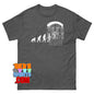 Evolution of Man Skydiver T-Shirt Funny Skydiving Parachute Jump Gift