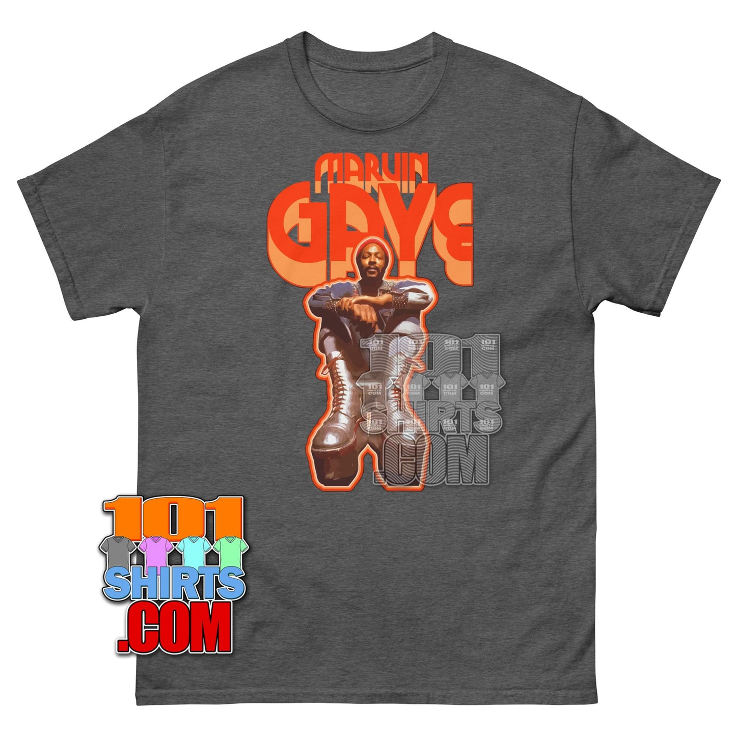 Marvin Gaye T-Shirt Retro 70s Soul Music Graphic Tee