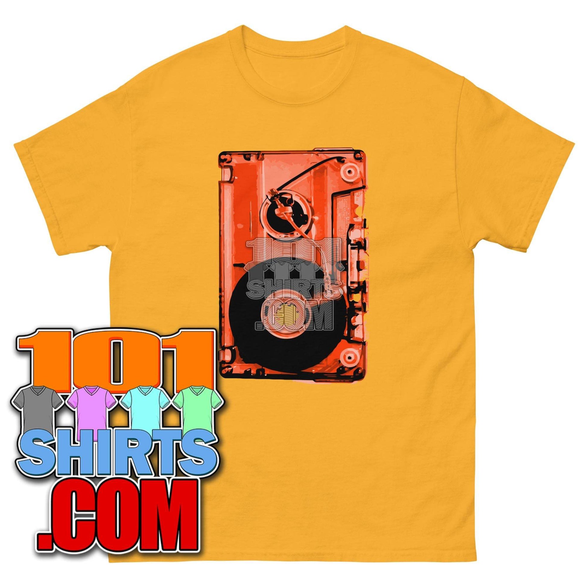 Audio Cassette Tape Retro VINTAGE MUSIC Mixtape 70S 80S 90S T-Shirt - 101SHIRTS