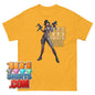 Action Girl Guns T-Shirt Vintage Pulp Fiction Cyberpunk Graphic Tee